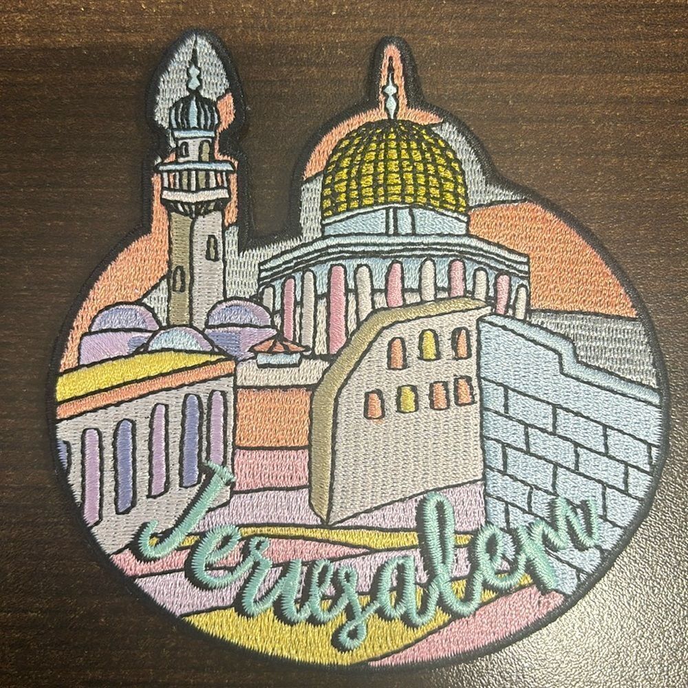 Stoney Clover‎ Lane Destination Patch Jerusalem
